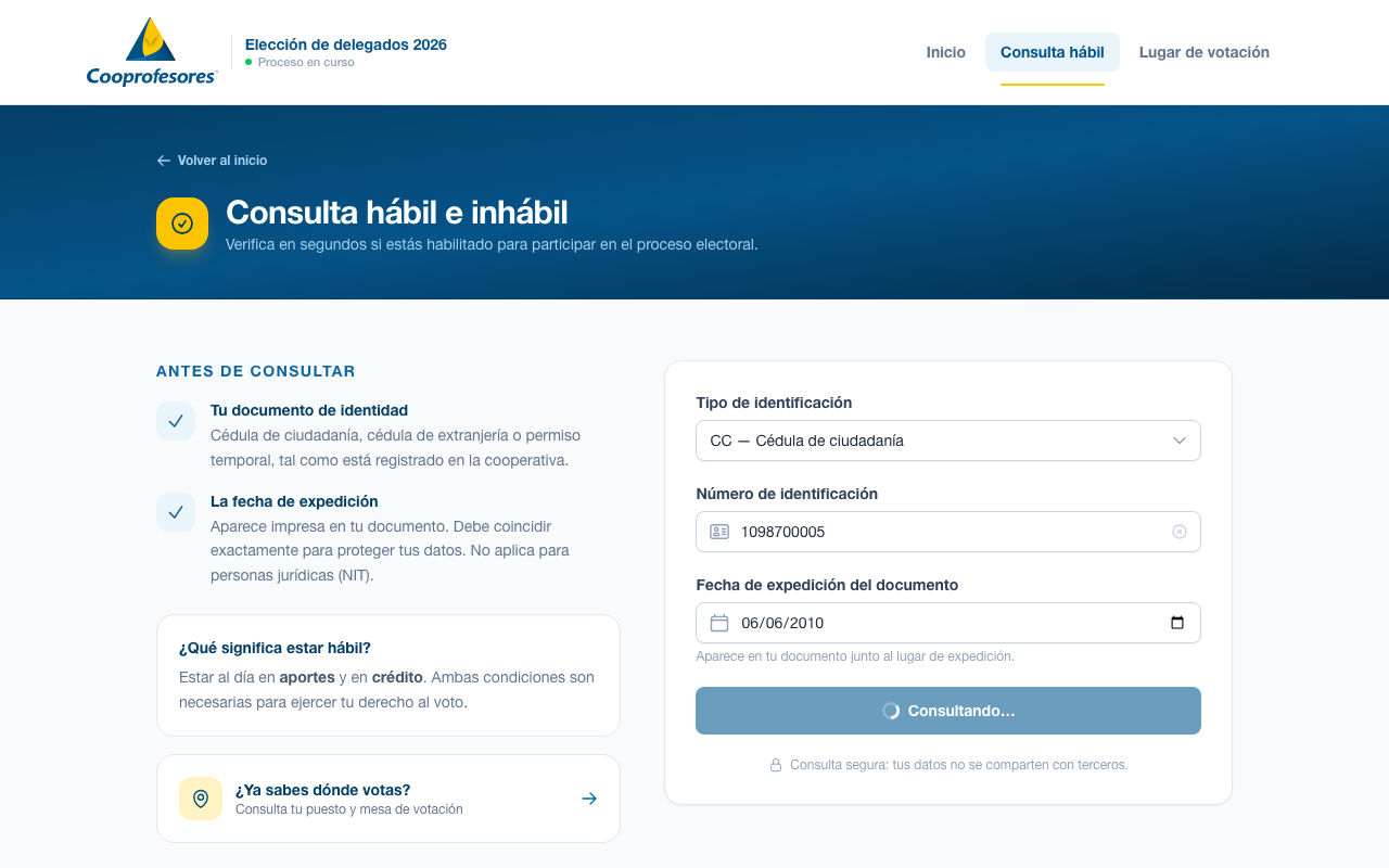 Consulta de habilidad